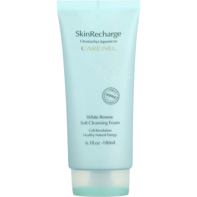 Care:Nel, White Renew Soft Cleansing Foam, 180ml (6.1fl oz)