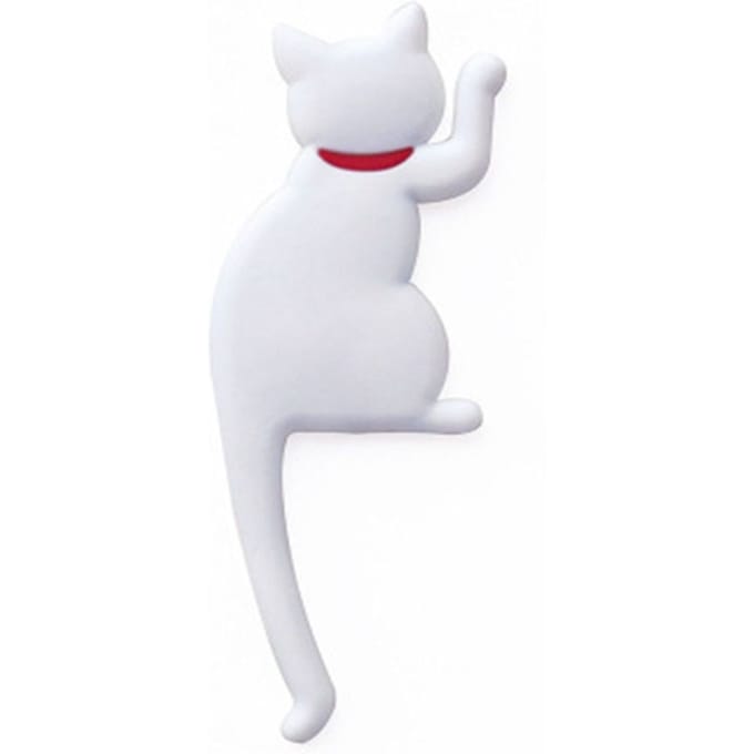 Mode Schattig Creatief Multifunctioneel Kat Magnetische Wandhaak Koelkaststicker Koelkastmagneet Decor Hanger Houder Haak