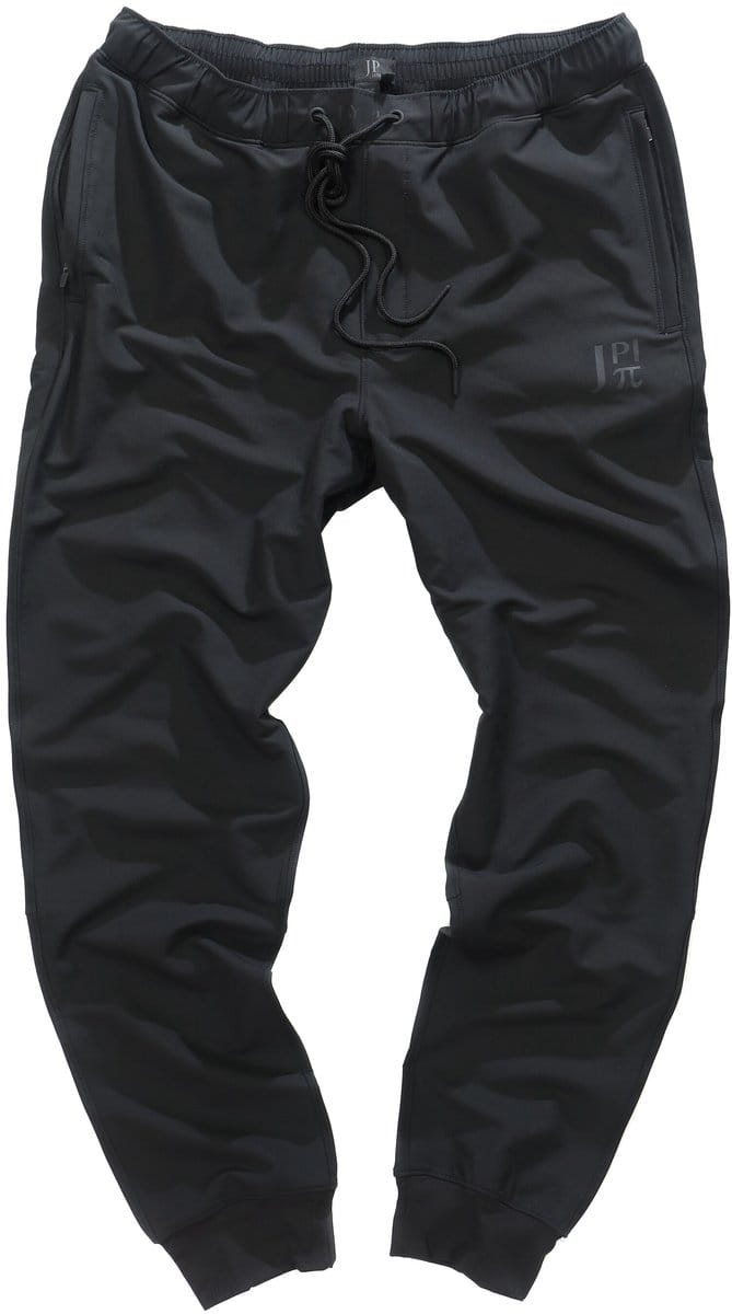 JAY-PI - Heren - Functionele broek FLEXNAMIC® outdoor elastische tailleband - Zwart - Maat XL