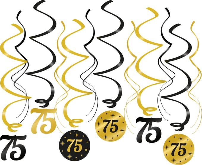 Classy party swirls - 75