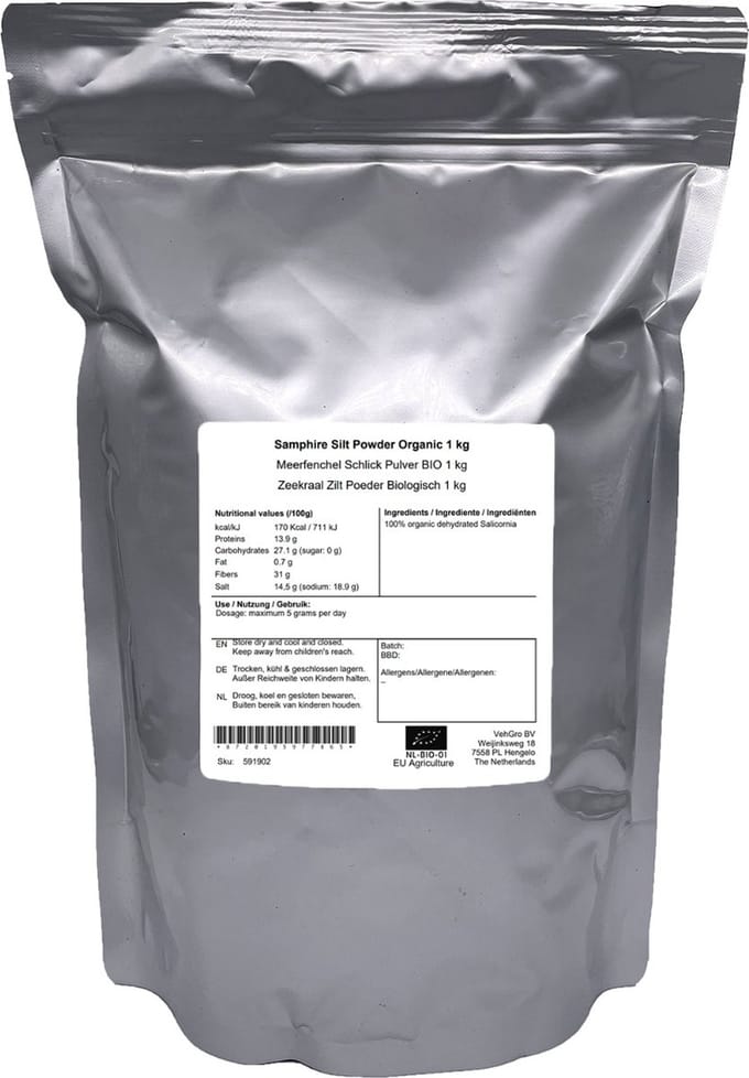 Zeekraal Zilt Poeder - 1 Kg - Holyflavours