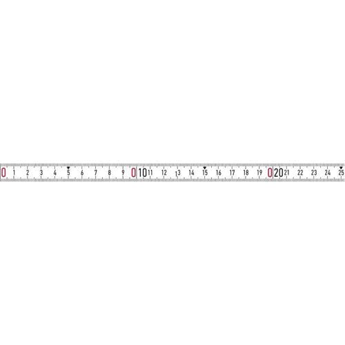 BMI 357004005RNL-SK Meetlint 5 m Staal