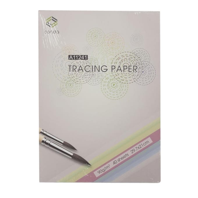 Overtrekpapier conda a4 90 gr transparant