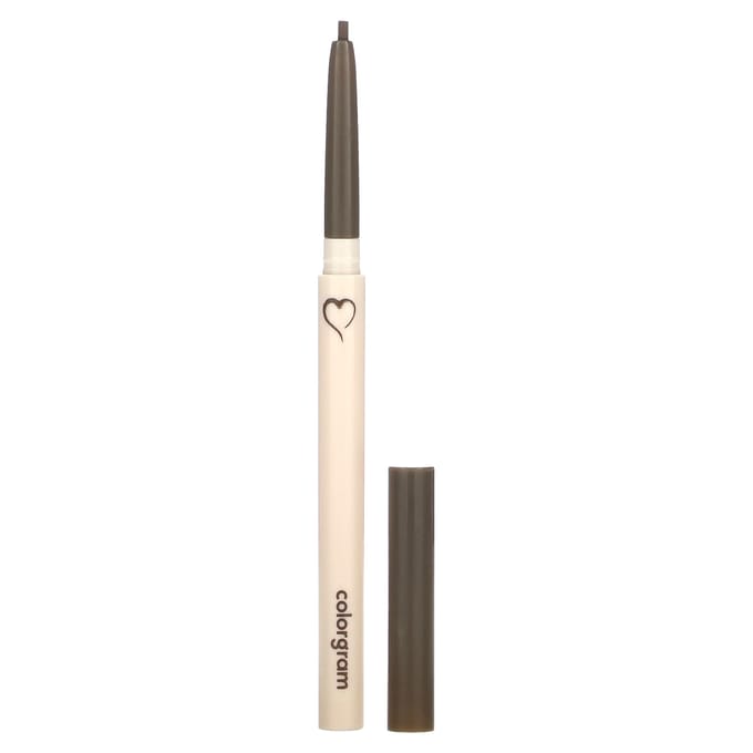 Colorgram, Shade Reforming Slim Pencil Liner, 05 Mute Brown, 0.12g (0.004oz) white