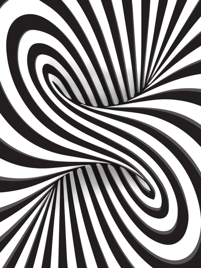 Abstract Swirl Photo Wallcovering