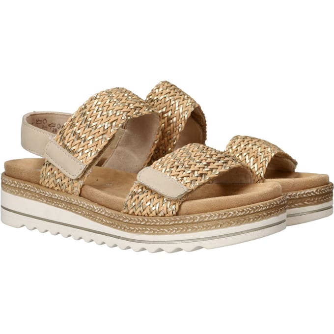 Remonte Sandalen - Dames - Beige - Maat:36