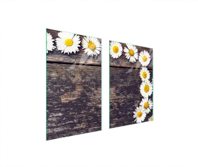 TMK ArtDeko - Snijplank - Glas - 65x52 cm - Thermisch Gehard