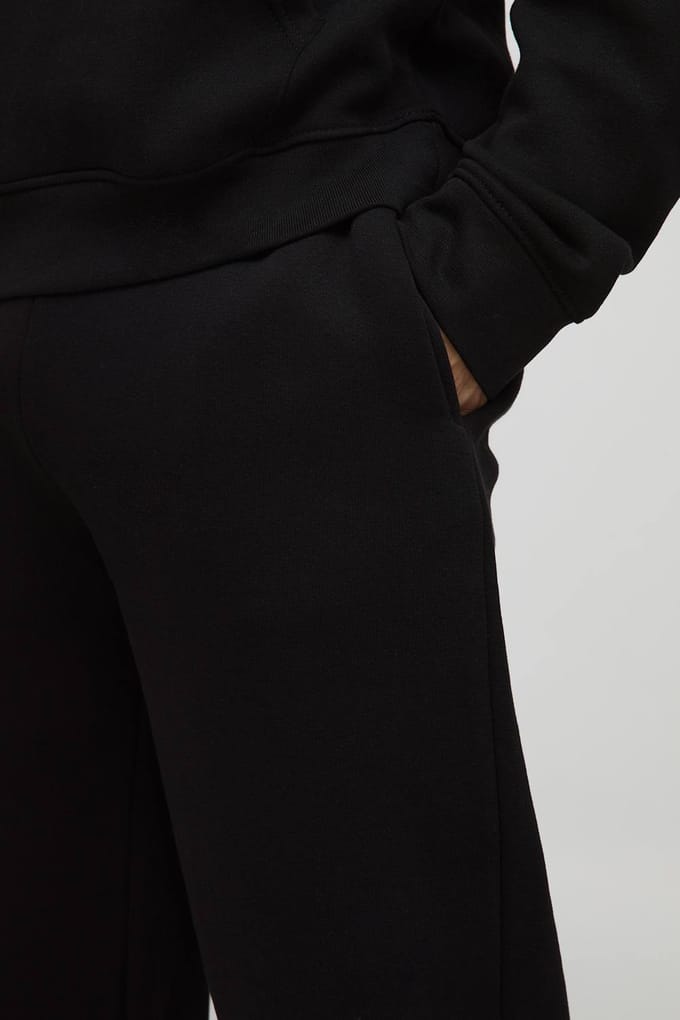 Essential Regular Fit Jogger | Black | Size Medium