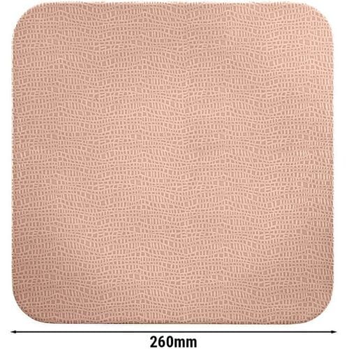 (6 stuks) SELTMANN WEIDEN Coup bord - plat vierkant - 260x260mm - Oud roze roze
