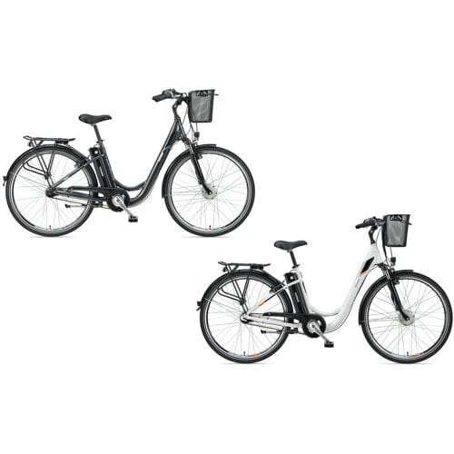 TELEFUNKEN Elektrische fiets City multitalent RC840 28" (wit)