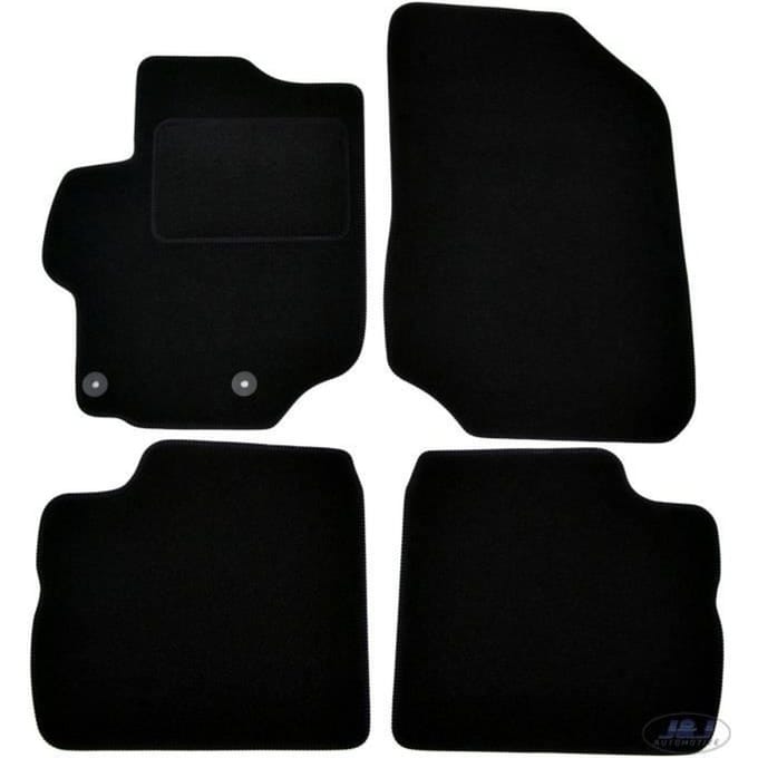 J&amp;J AUTOMOTIVE | Tapis De Sol Noir Velours Sur Mesure Pour Peugeot C-Elysee 2012-2016 zwart