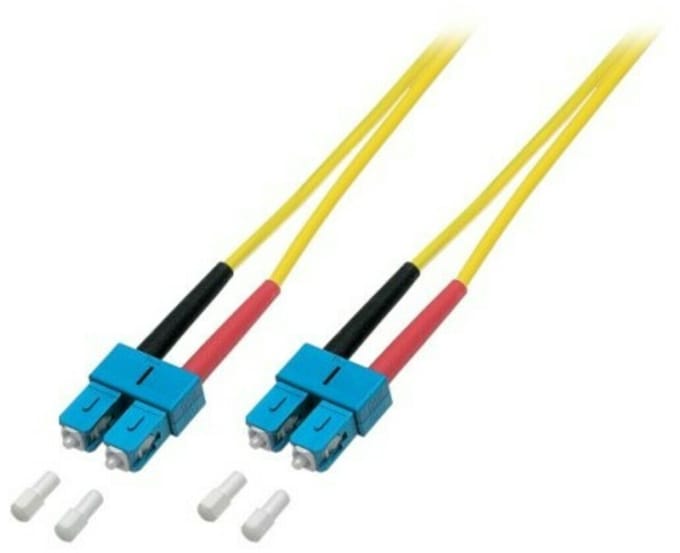 Danicom OS2 duplex glasvezel kabel SC-SC 1m