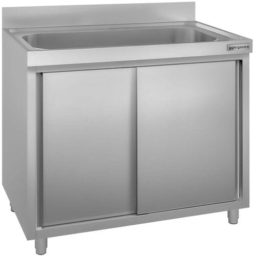 GGM Gastro Topfspülschrank ECO - 1000x700mm - mit 1 Becken