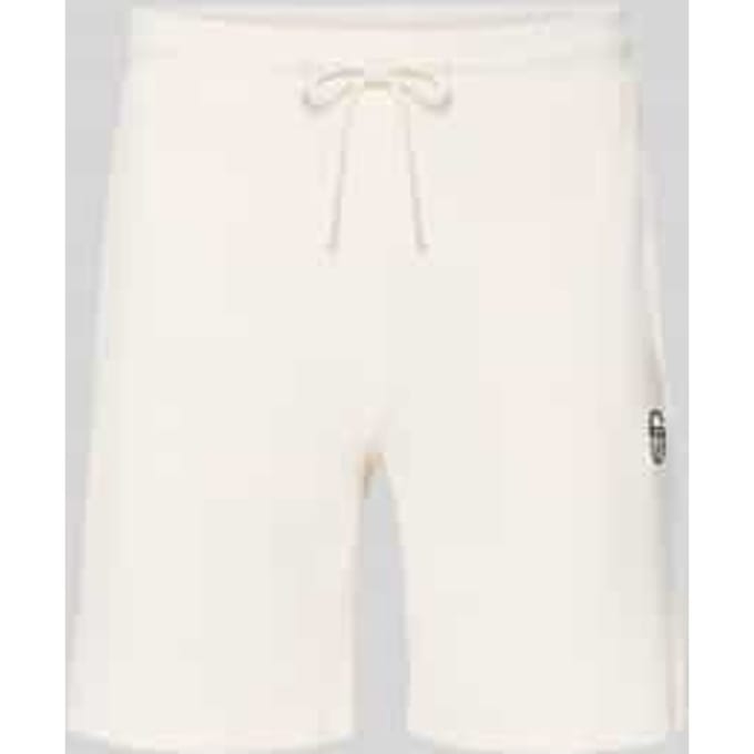 Shorts met logo-stitching model 'EGEO'