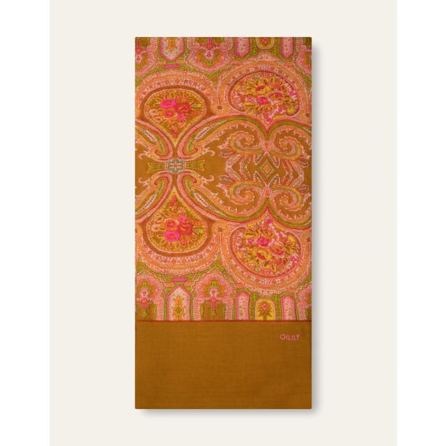 Oilily - Anotherorient woven shawl - Geel - One size