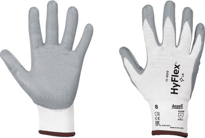 Ansell HyFlex 11-800 nylon handschoen L