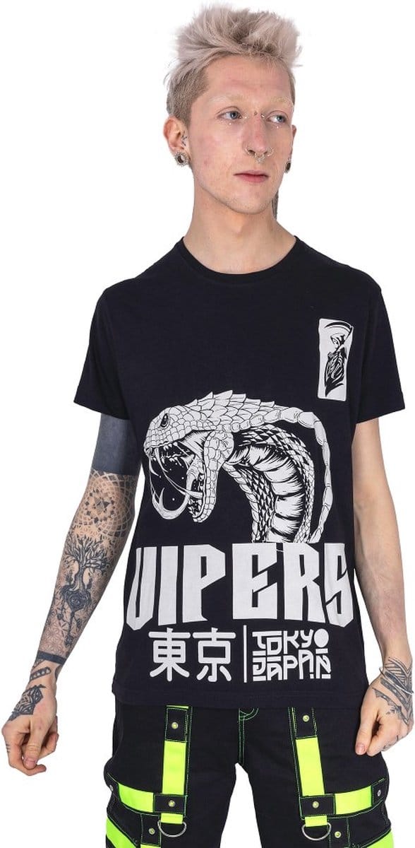 Heartless - TOKYO VIPERS Heren Tshirt - S - Zwart