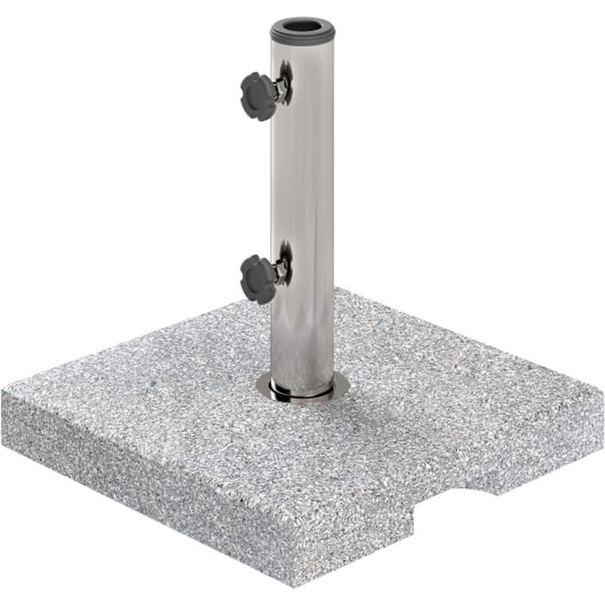 4goodz Parasolvoet 21 kg - Graniet- 38x38x38 cm