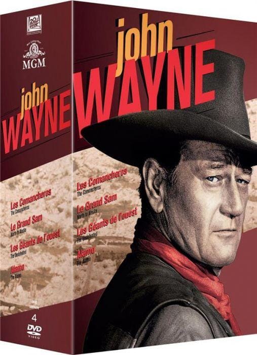 COFFRET JOHN WAYNE 4 FILMS - IMPORT
