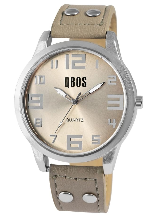 QBOS QBOS Unisex horloge Mineralglas
