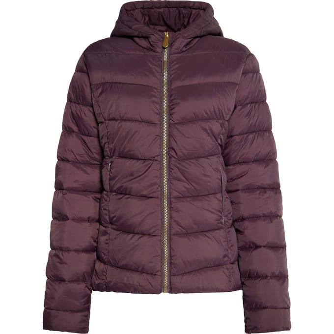 Faina gewatteerd winterjack Dames bruin