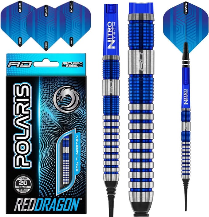 Darts Set 90% Tungsten Soft Tip - Professioneel Vliegermechanisme