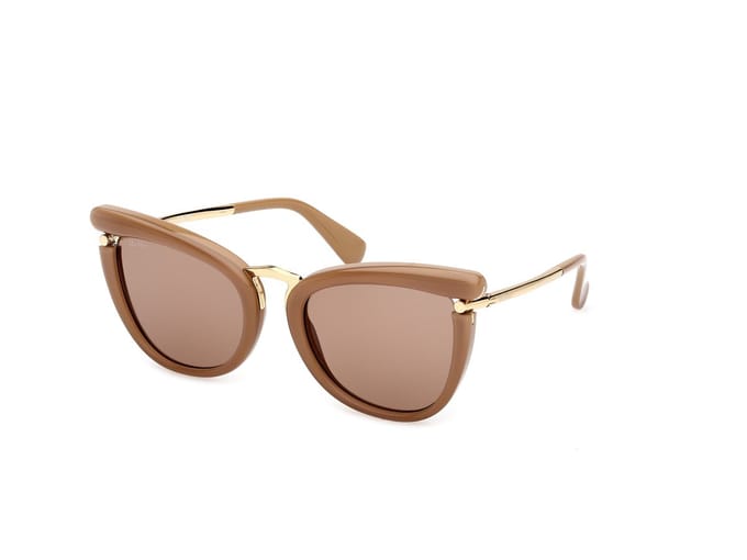 Maxmara MM0186 Shiny light brown 55/21/135 WOMAN Zonnebrillen