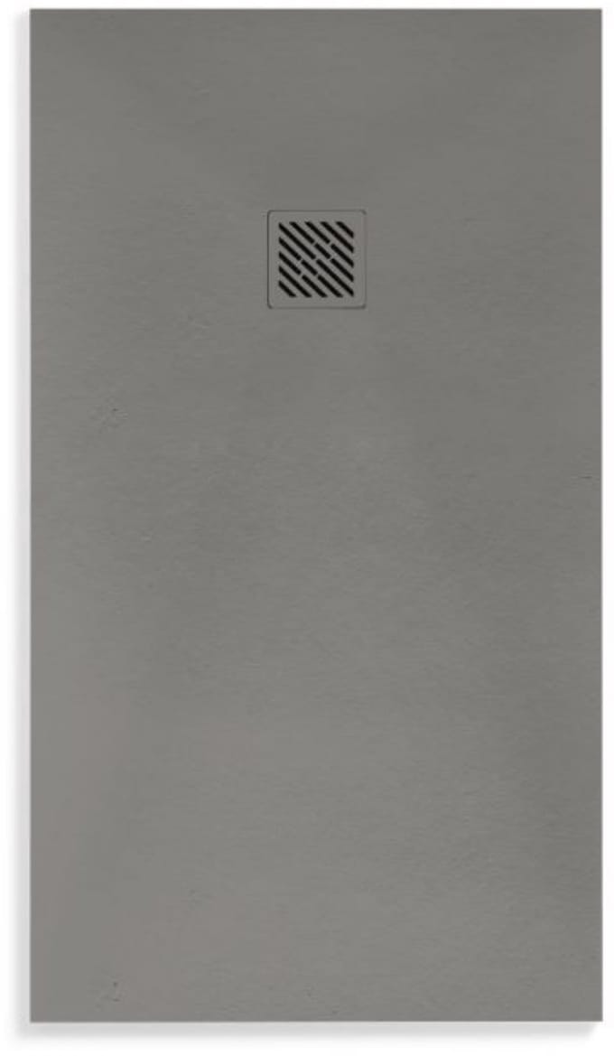 ALONI Madison Douchebak – Composiet – Mat Grijs – 160x90x3 cm
