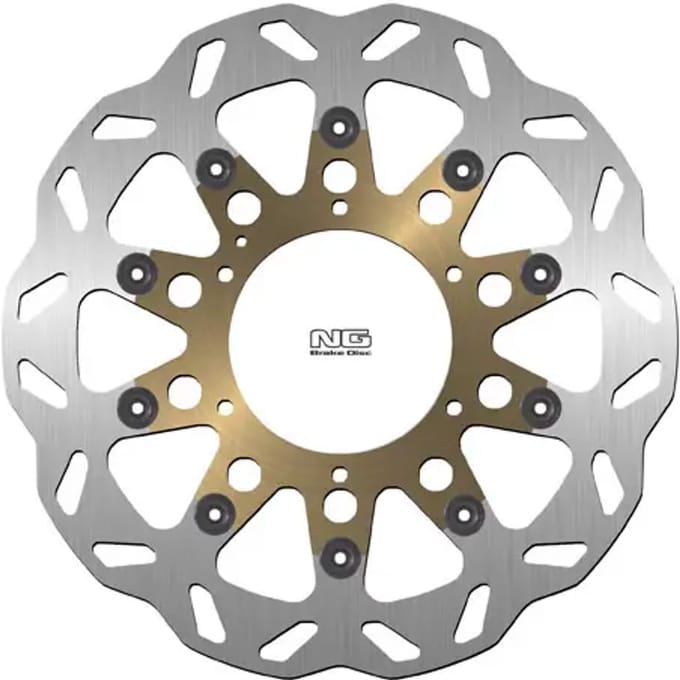Remschijf voor vaste motorfiets NG Brake Disc Wave DIS1204X