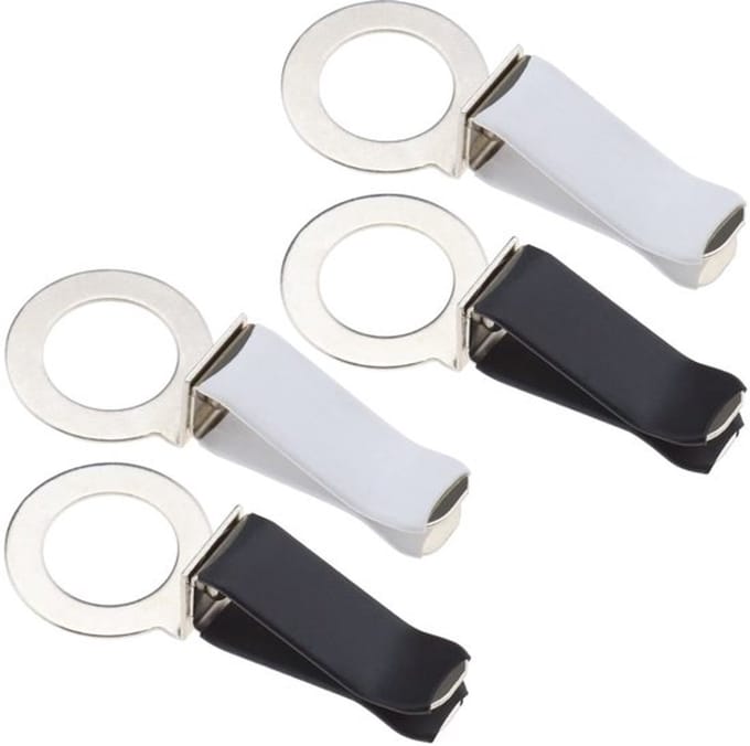 VT Goods Auto parfum clip, set van 4, zwart
