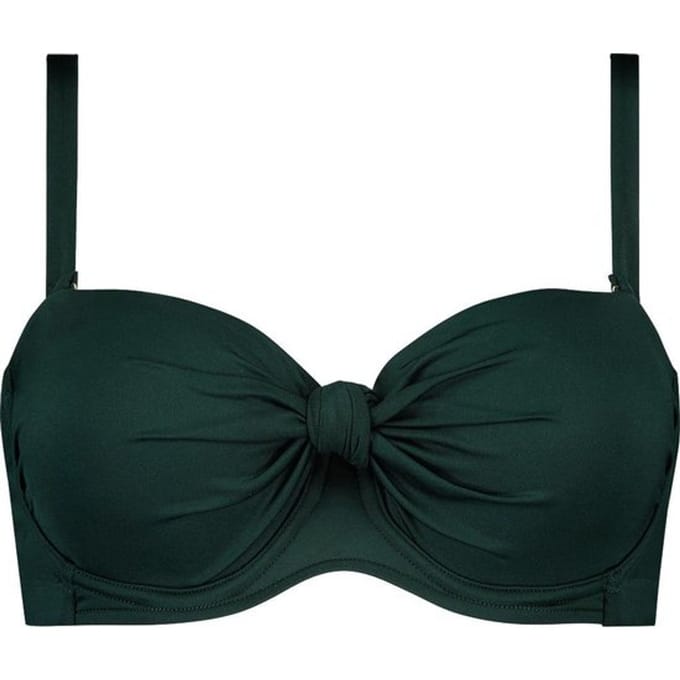 Beachlife - Maat 36F - Rich Green Bikinitop met beugel Dames
