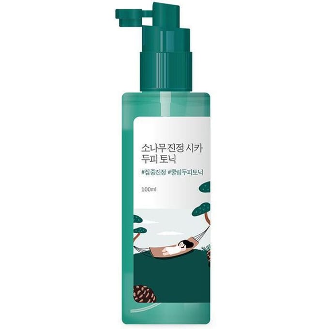 [ROUND LAB] Pijnboom kalmerende cica hoofdhuid tonic 100ml blue