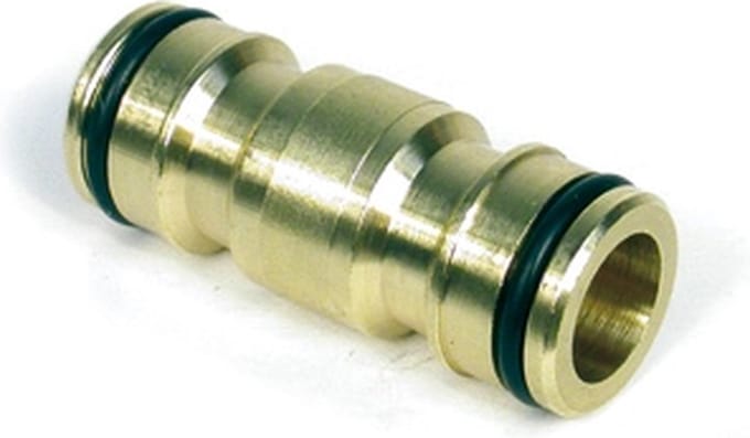 Talen Tools - Dubbele Nippel - Groot Debiet - Messing