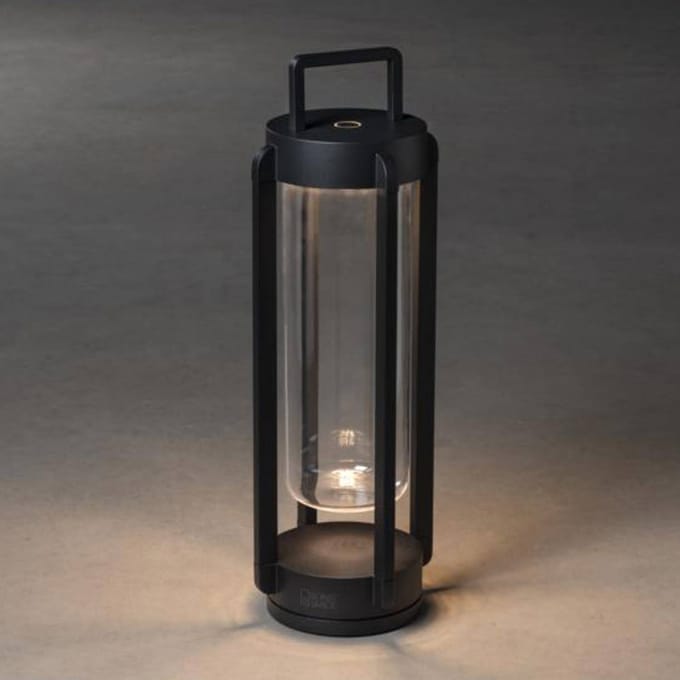 Konstsmide LED decoratieve lantaarn Otranto, dimbaar, USB