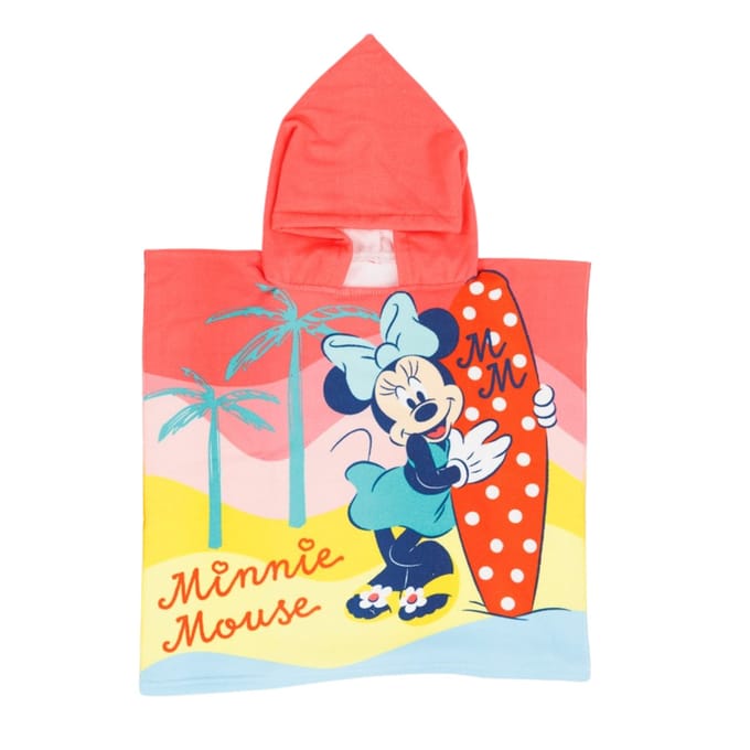 Minnie Mouse poncho 55 x 110 cm - polyester