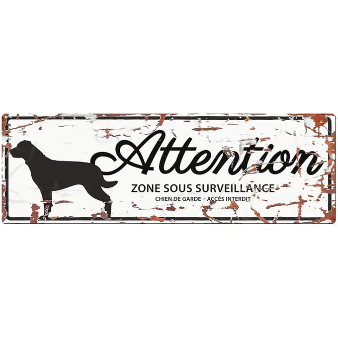 Waarschuwingsdisplay D&D Home Rottweiler F