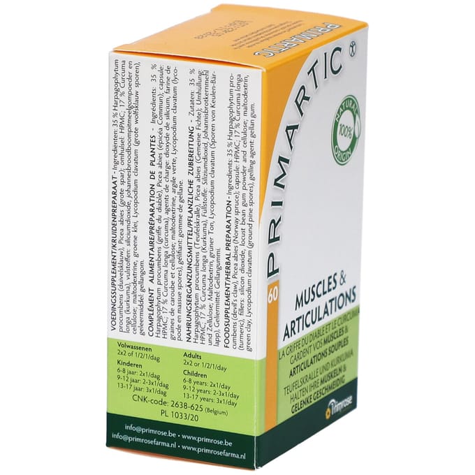 Primrose Primartic 60 Capsules