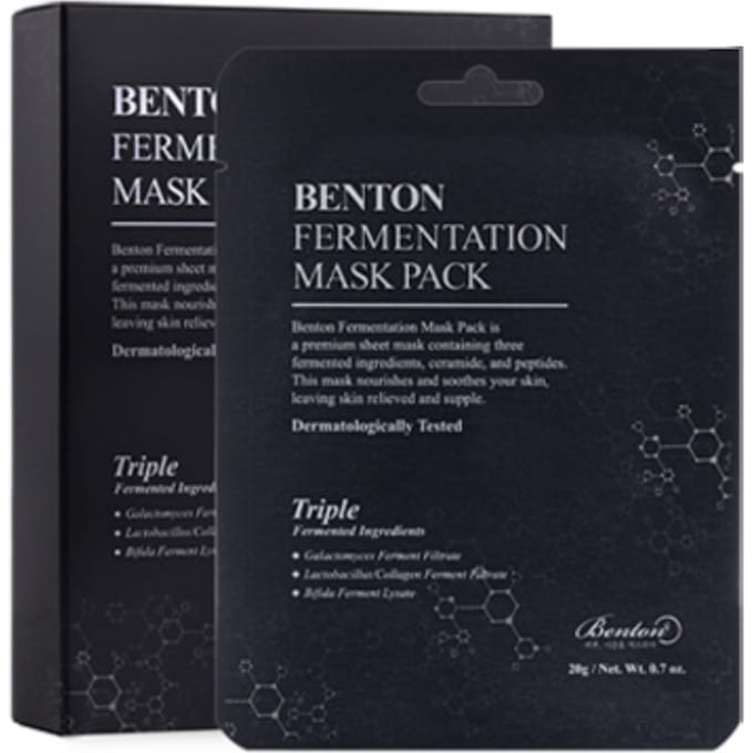 Benton - Fermentation Mask Pack Set 2025 Version - 20g x 10 sheets