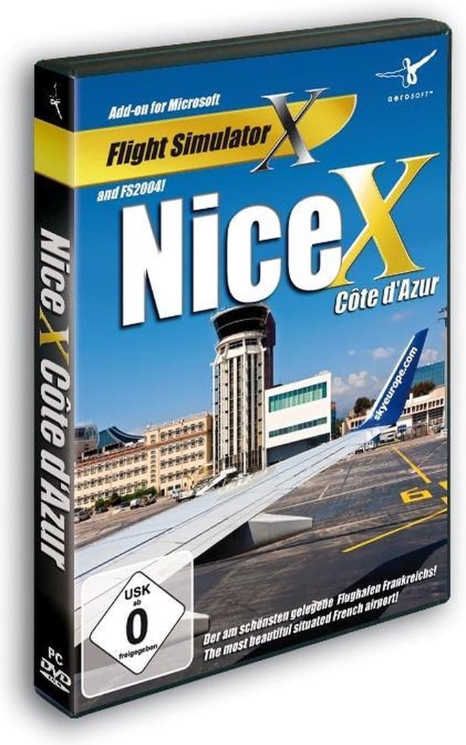 Nice Côte d'Azur X (FS X + FS 2004 Add-On) (DVD-Rom)
