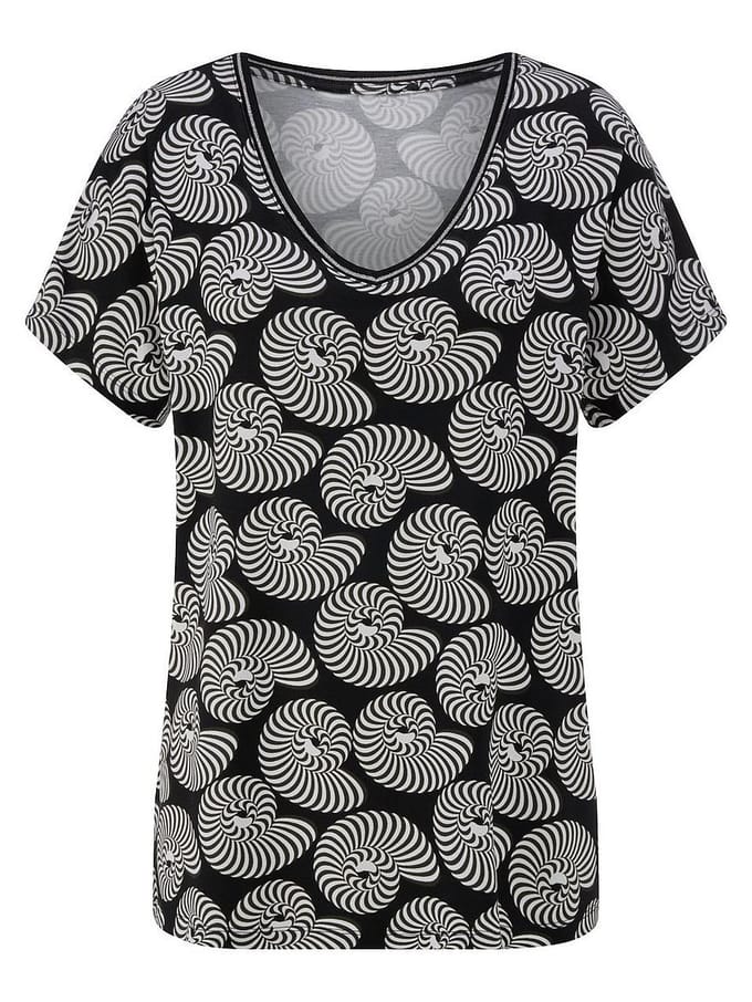 Shirt V-hals Van Emilia Lay multicolour