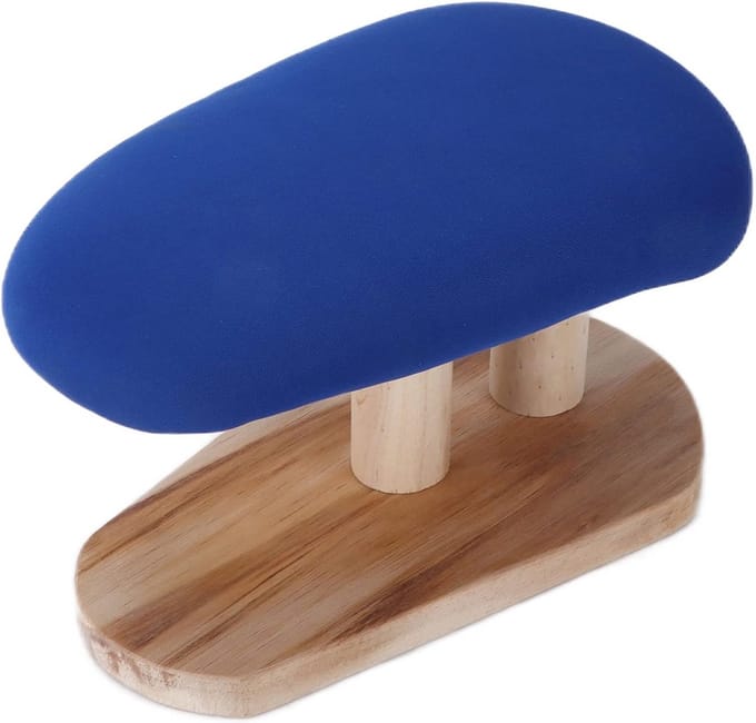 Draagbare Mini Strijkplank Houten Kruk voor Kleine Ruimtes