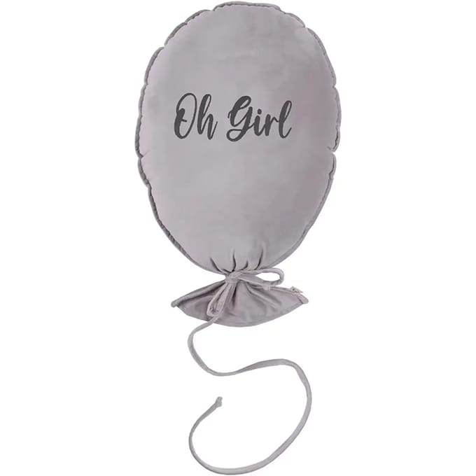 Bal Kussen Malomi Kids Delux Oh Girl Graphite