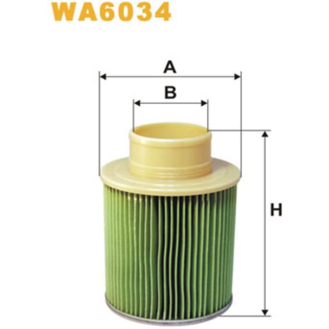 Luchtfilter WIX FILTERS FILTERS WA6034