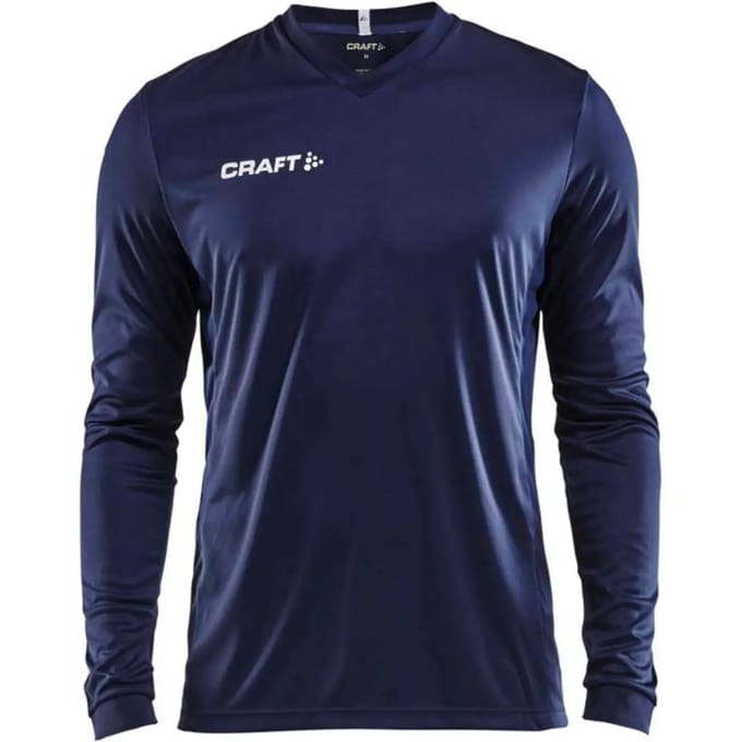 Craft Squad Jersey Solid LS M 1906884 - Navy - L