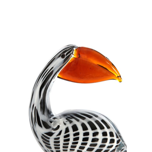 Light & Living - Ornament PELICAN - 13x7x16.5cm - Zwart