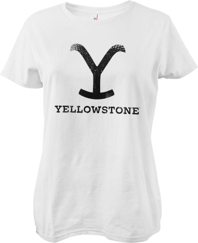 Yellowstone Dames Tshirt -2XL- Yellowstone Wit