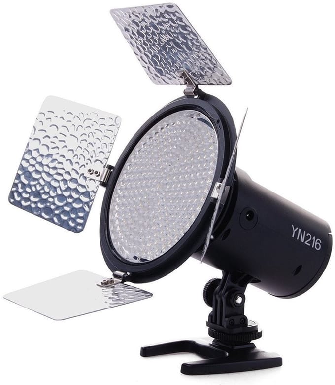 Dailygoody - Yn216 - Led videolamp - gebruik - 3200K-5500K - Camera