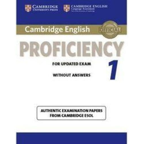 Cambridge English Proficiency 1 For Updated Exam Student's Book Without Answers - Cpe Practice - Cambridge ESOL