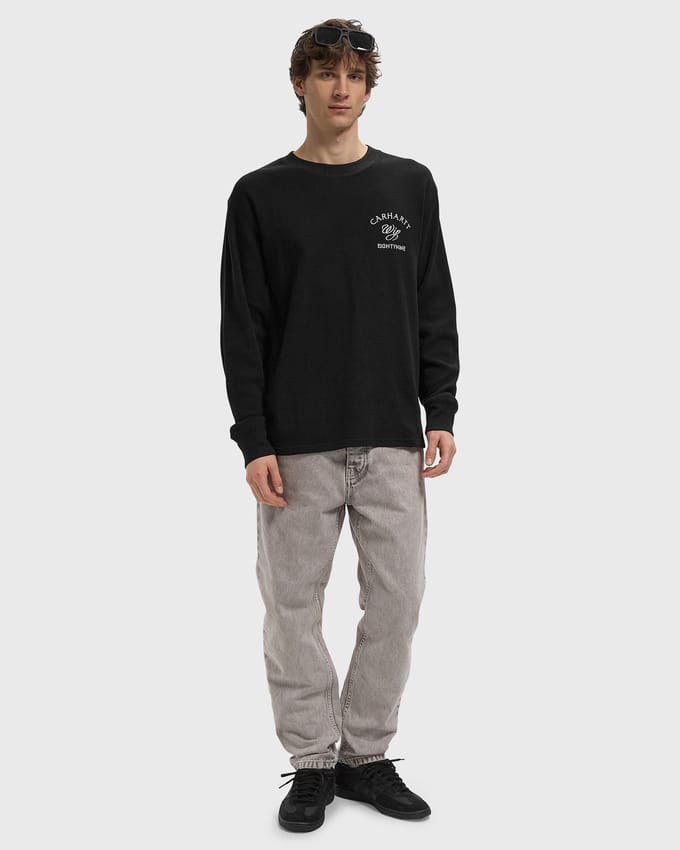 L/S Eightynine Waffle Tee