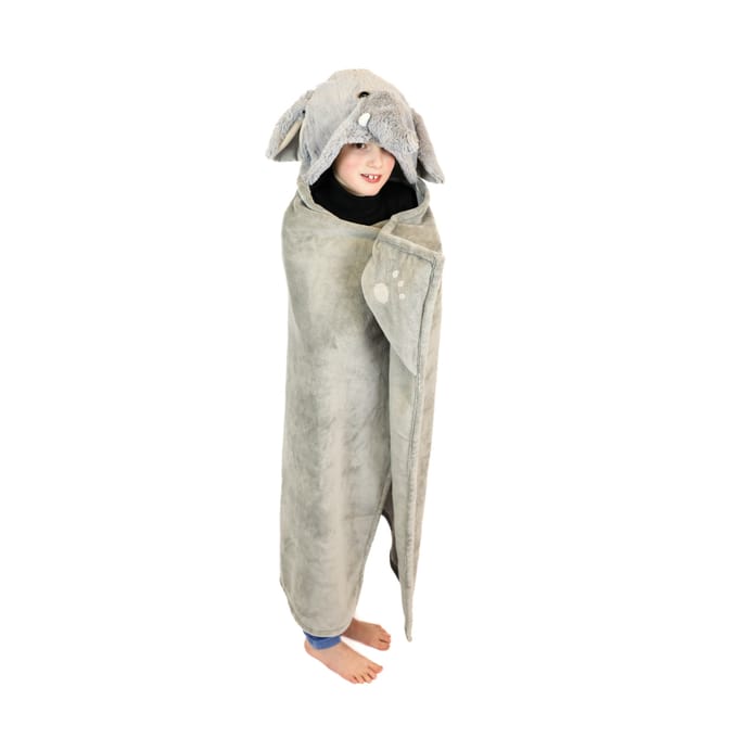 Cozy Noxxiez knuffeldeken Olifant